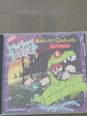 Nickelodean The Rugrats Movie Activity Challenge CD ROM Game